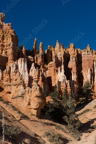 Bryce canyon national park in the Utah USA 