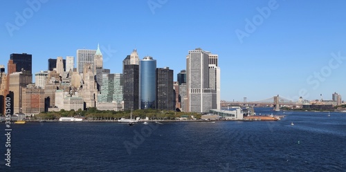 New York City Skyline financial district Battery Park  © Mindy Starns Clark