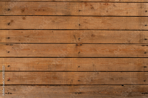 Old rustic wood plank brown texture background
