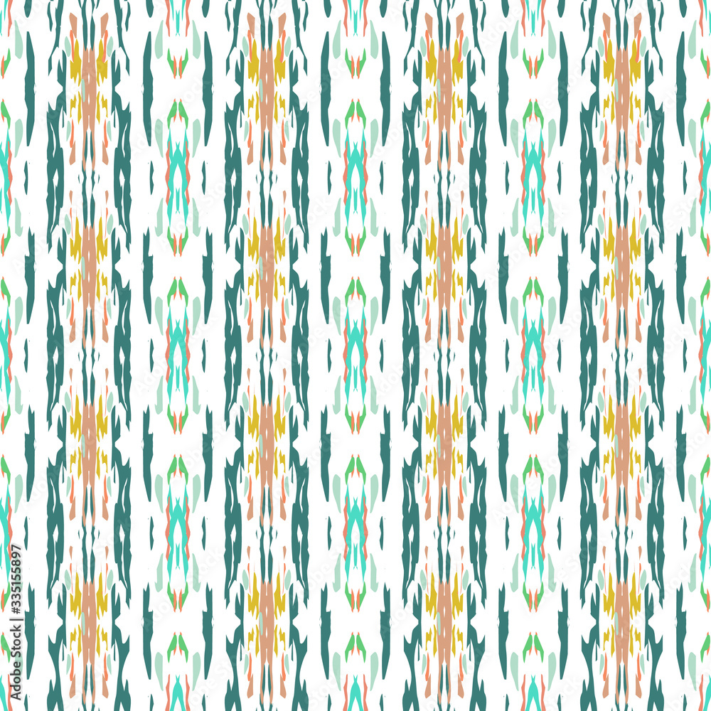 Hand Drawn, Paint Texture. Shibori Seamless Hand Drawn, Paint Texture. Shibori Seamless