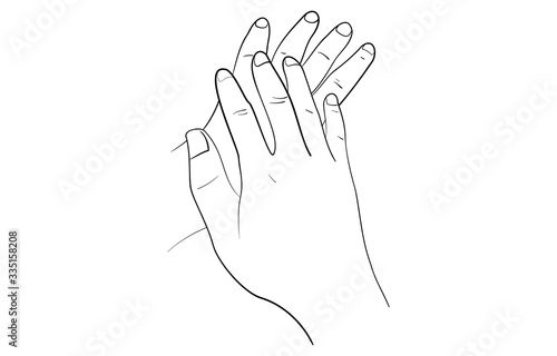 正しい手の洗い方