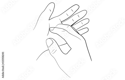 正しい手の洗い方