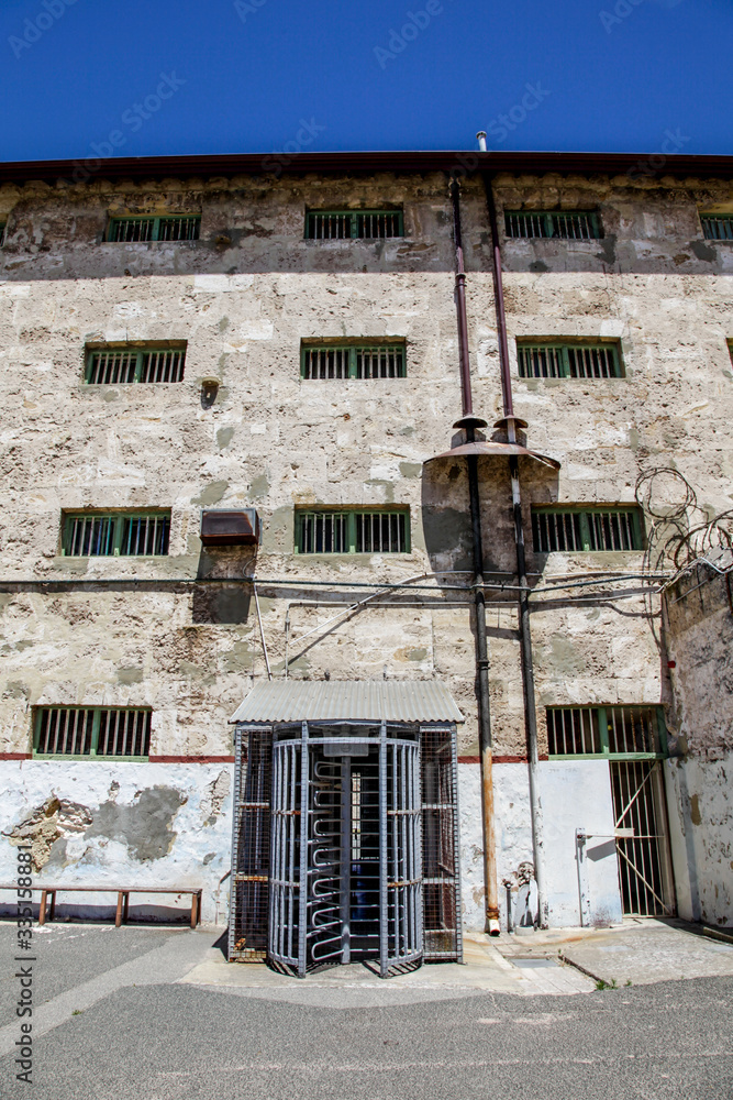 Fototapeta premium Fremantle Prison, Prison Life, WA, Australia, Perth, Quarantine Life
