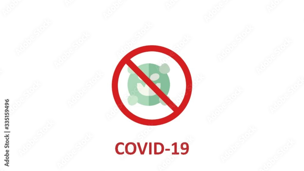 Stop coronavirus banner. 2019-nCoV virus with dangerous cells and lettering stop coronavirus. Pandemic coronavirus outbreak concept, 4K motion graphic Stop coronavirus banner. 2019-nCoV virus with dangerous cells and lettering stop coronavirus. Pandemic coronavirus outbreak concept, 4K motion graphic