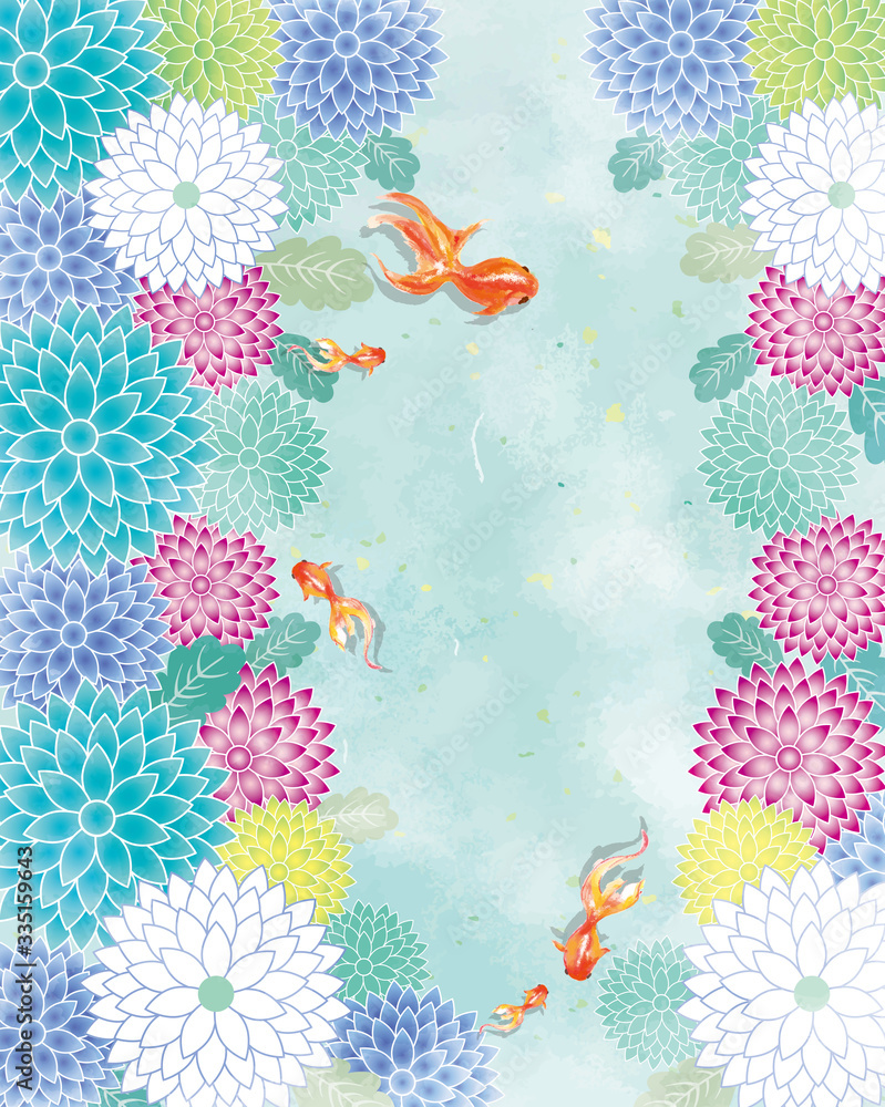 金魚 金魚 金魚すくい 泳ぐ お祭り おしゃれ 和 淡水魚 和風 アクアリウム Stock Vektorgrafik Adobe Stock 金魚 金魚 金魚すくい 泳ぐ お祭り おしゃれ 和 淡水魚 和風 アクアリウム Stock Vektorgrafik Adobe Stock