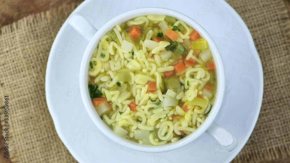 Alphabet Soup on a rotating plate (seamless loopable) Alphabet Soup on a rotating plate (seamless loopable)