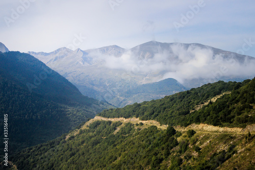Thessaly beautiful mountains, forests, landscapes, scenery Greece