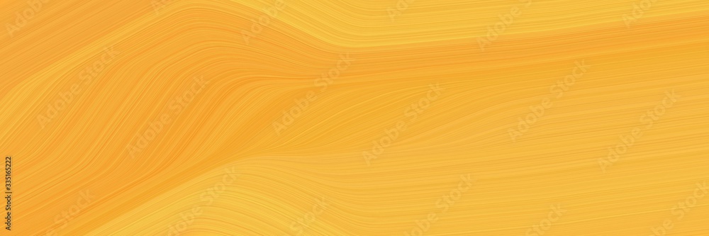 abstract modern header with pastel orange and golden rod colors. dynamic curved lines with fluid flowing waves and curves