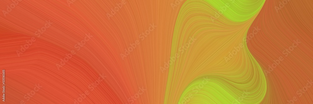 abstract colorful header design with coffee, peru and yellow green colors. dynamic curved lines with fluid flowing waves and curves abstract colorful header design with coffee, peru and yellow green colors. dynamic curved lines with fluid flowing waves and curves