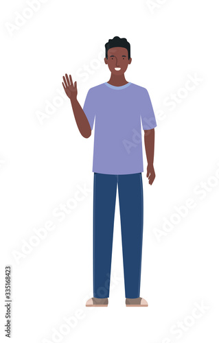 Isolated avatar man vector design © grgroup