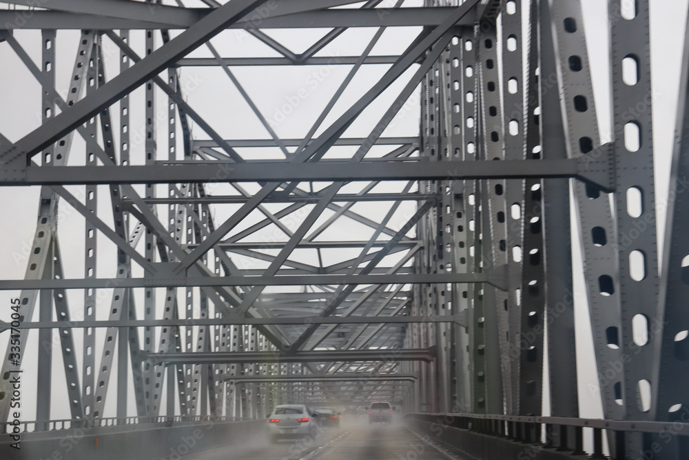 bridge in cloud to New Orleans
