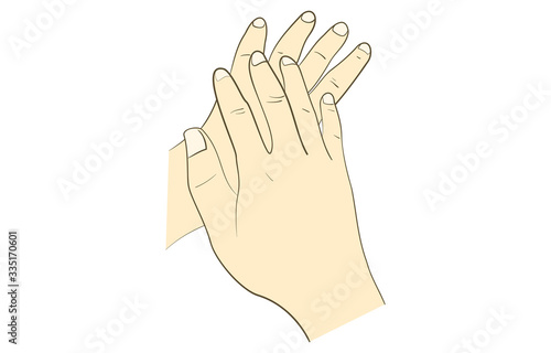 正しい手の洗い方