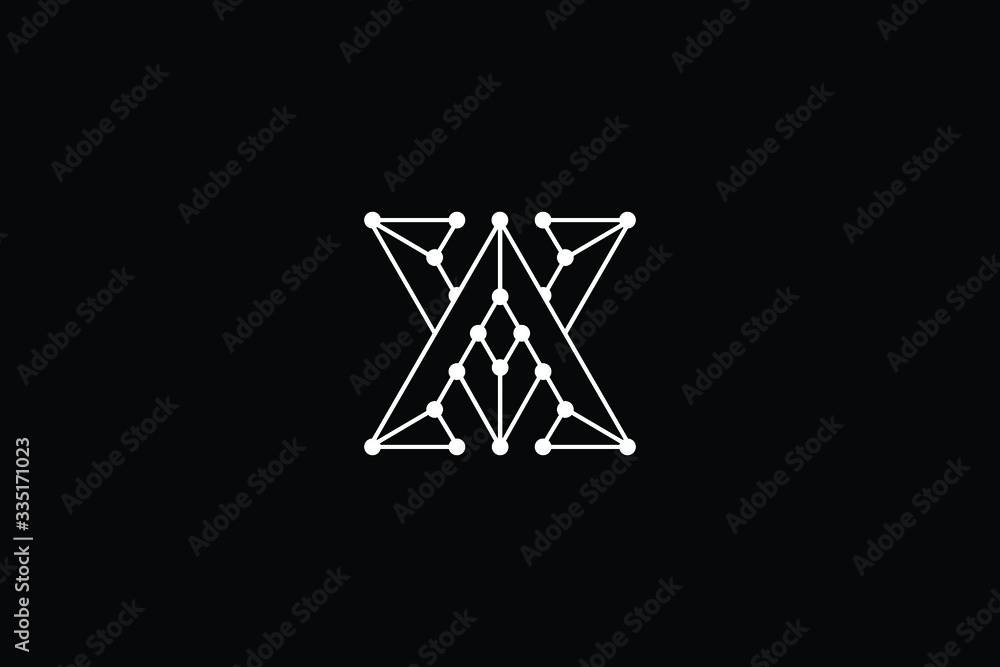 Logo design of AV VA in vector for technology, electronics, digital, connection. Minimal awesome trendy professional logo design template on black background. Logo design of AV VA in vector for technology, electronics, digital, connection. Minimal awesome trendy professional logo design template on black background.