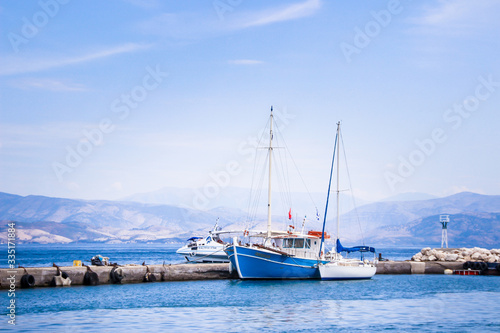 Corfu Island beautiful beaches, waterviews, harbours, havens, boats, sea, water, Greece