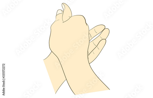 正しい手の洗い方