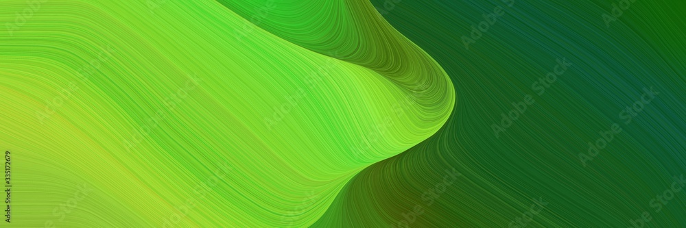 abstract dynamic curved lines flowing header design with forest green, moderate green and yellow green colors abstract dynamic curved lines flowing header design with forest green, moderate green and yellow green colors