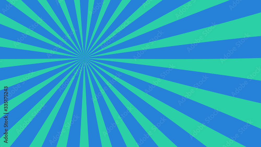 Sunburst, radiating, sun light, circuses, stripe background design. Royalty high-quality best stock image of cartoon sunburst pattern blue, green background. Stripes sunburst in retro pop art style Sunburst, radiating, sun light, circuses, stripe background design. Royalty high-quality best stock image of cartoon sunburst pattern blue, green background. Stripes sunburst in retro pop art style