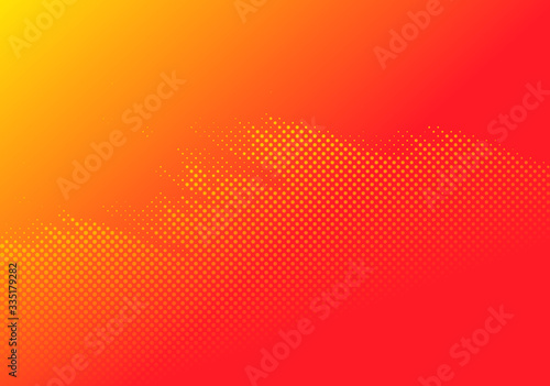 Vector wavy comic stylish Halftone Pattern. Set of Dots. Dotted Texture on White Background. Overlay Grunge Template. Distress Linear Design. Fade Monochrome Points. Pop Art Backdrop.