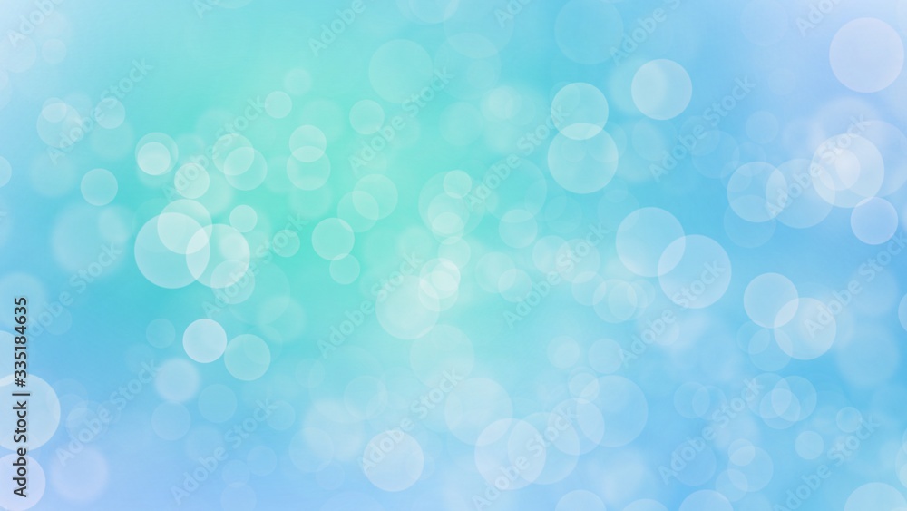 Blue Abstract Backgrounders and Bokeh background in bright colors