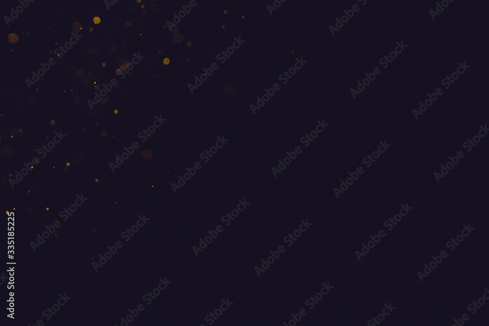 Obraz premium Abstract Gold bokeh for Celebration.Merry Christmas and New Year