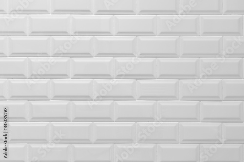 White clean wall brick