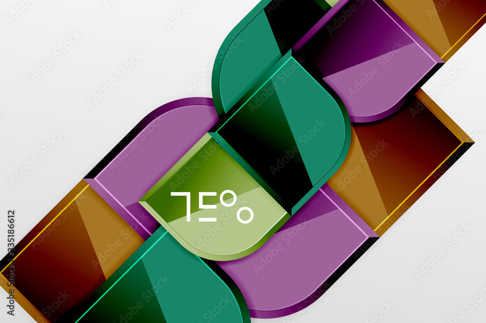 Glossy glass squares with round elements geometric composition. Abstract geometric background with 3d effect composition For Wallpaper, Banner, Background, Card, Book Illustration, landing page Glossy glass squares with round elements geometric composition. Abstract geometric background with 3d effect composition For Wallpaper, Banner, Background, Card, Book Illustration, landing page