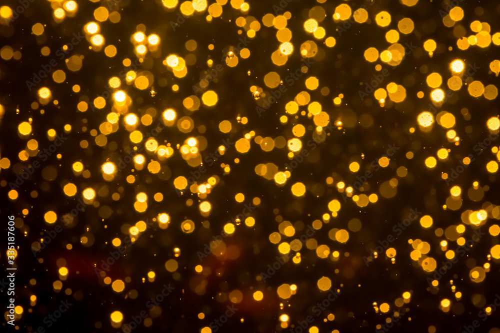 Golden blur glitter lights abstract bokeh for Merry Christmas and New Year Golden blur glitter lights abstract bokeh for Merry Christmas and New Year