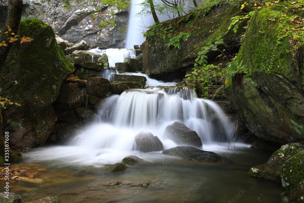 Obraz premium 폭포 장노출 사진