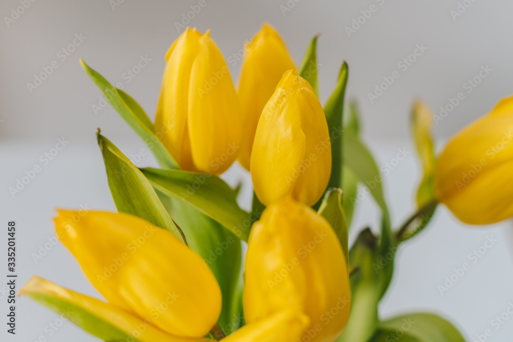 Yellow tulips bouquet Yellow tulips bouquet