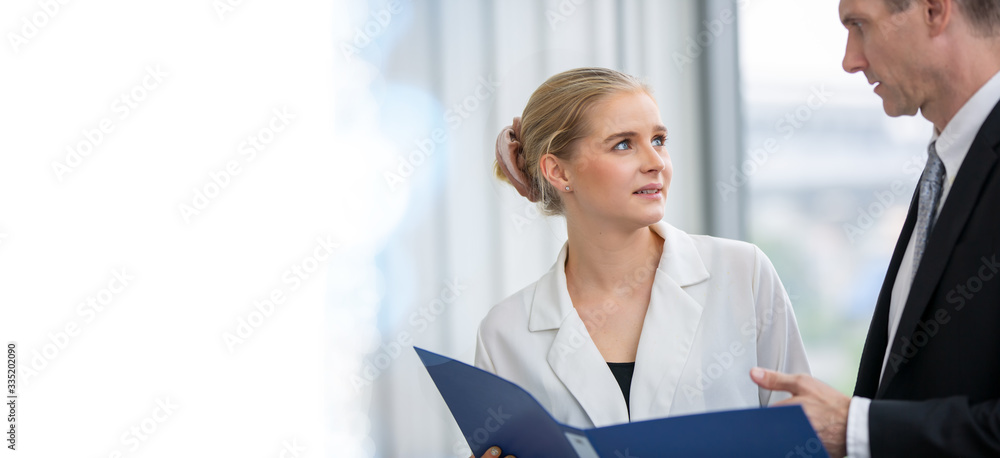 Fototapeta premium business people working together