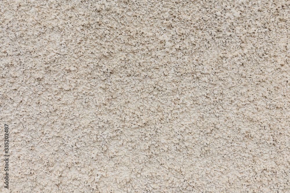 Plaster under a fur coat. Relief porous wall surface. Texture, background or backdrop. Plaster under a fur coat. Relief porous wall surface. Texture, background or backdrop.