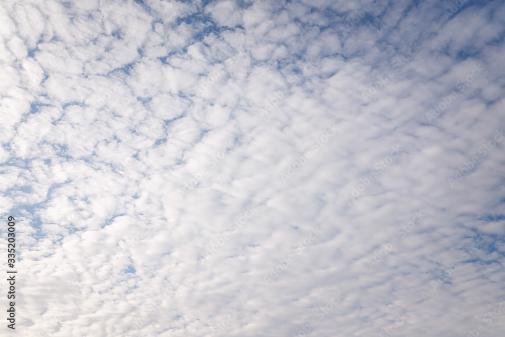 Blue sky with beautiful white clouds at sunny day Blue sky with beautiful white clouds at sunny day