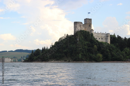  Castle on a rock by the lake