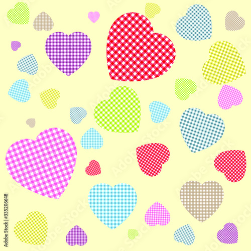 Valentine s Day greeting card. Love symbol  heart. Vector fashion illustration. Background