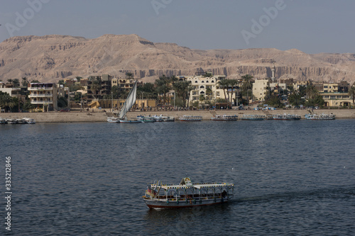 エジプト　ナイル川の風景