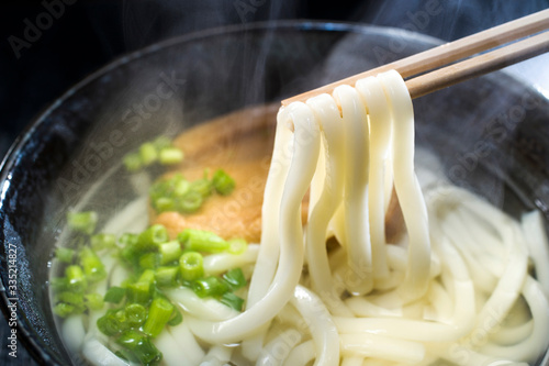 Obraz na płótnie きつねうどん
