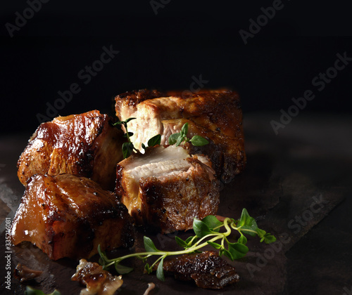 Roasted Pork Bellies Joint