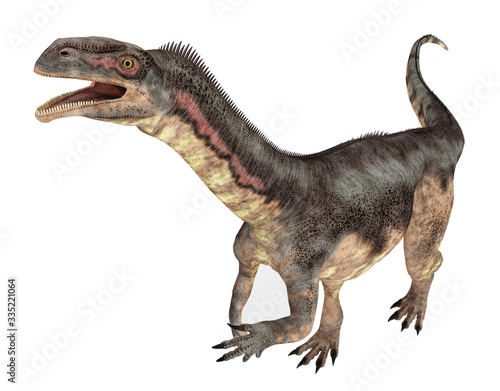 Dinosaurier Plateosaurus, Freisteller