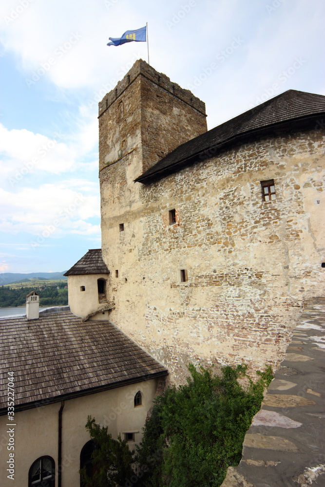Castle on a rock by the lake
Castle on a rock by the lake