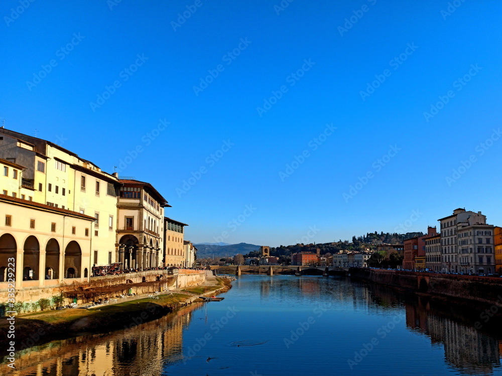 Bridge over the Arno river in Florence