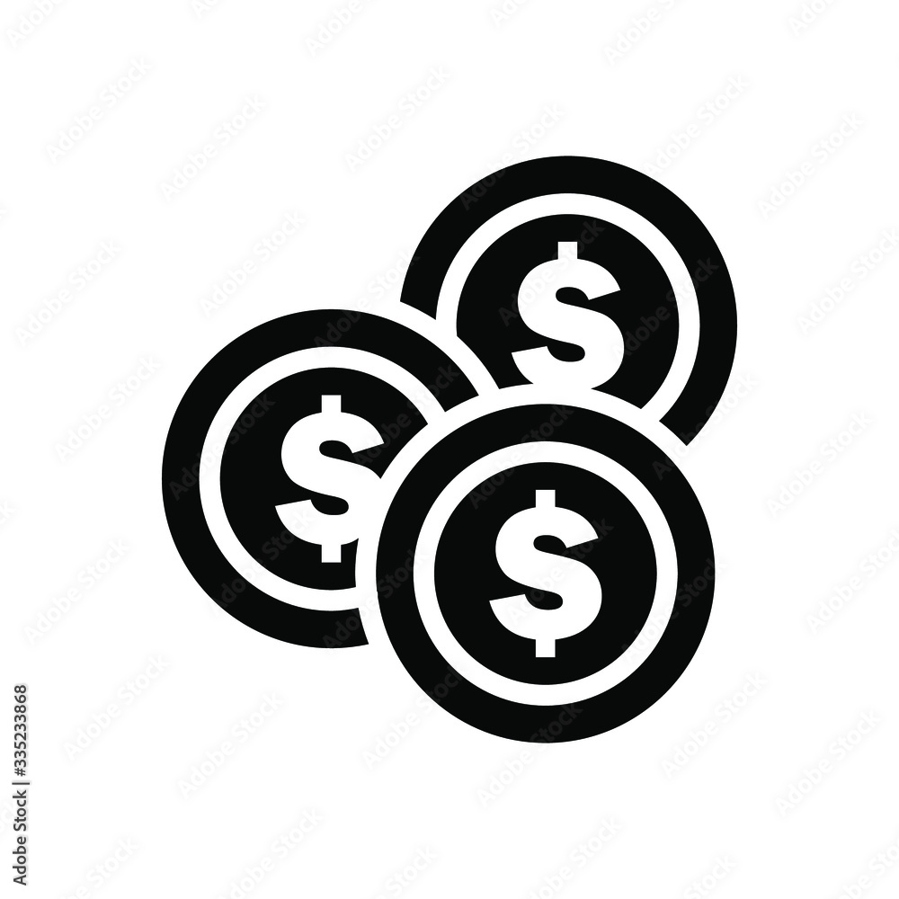 Money Coin Icon , Banking Template Logo Design Emblem Isolated Illustration , Outline Solid Background White
Money Coin Icon , Banking Template Logo Design Emblem Isolated Illustration , Outline Solid Background White