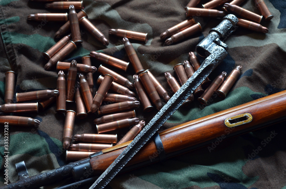 7.62x54 blank cartridges for historical Russian and Soviet rifle