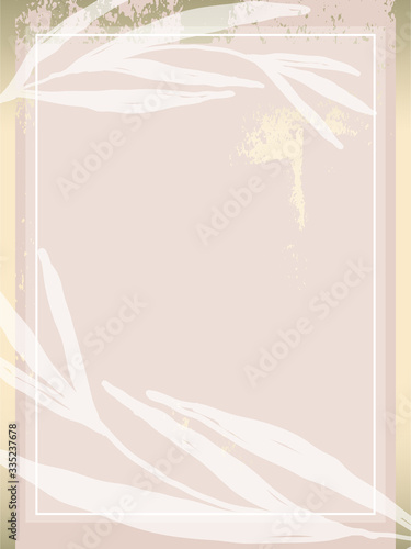  Trendy chic NUDE PINK gold blush background for social media, advertising, banner, invitation card, wedding, fashion header