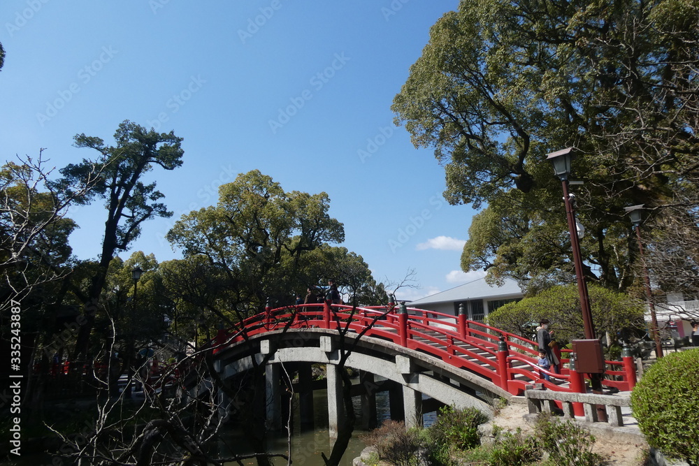 Obraz premium Shrine Garden Japan