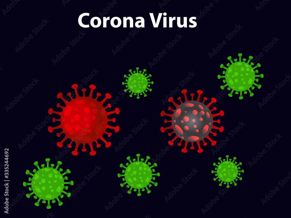 covid-19 influenza corona virus background. covid-19 influenza corona virus background.