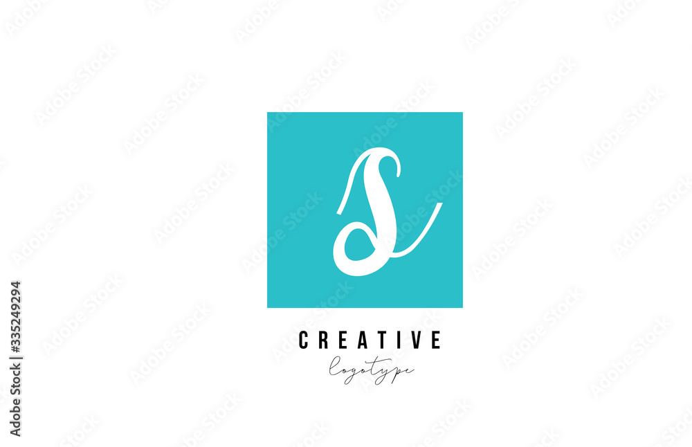 blue S square alphabet letter logo icon design for company and business blue S square alphabet letter logo icon design for company and business