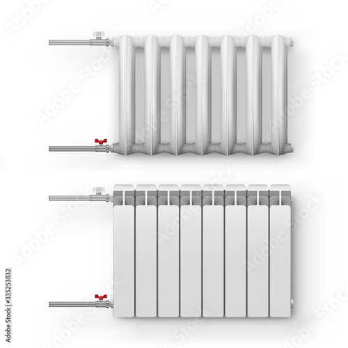 3d Iron And Aluminum Central Heating Battery