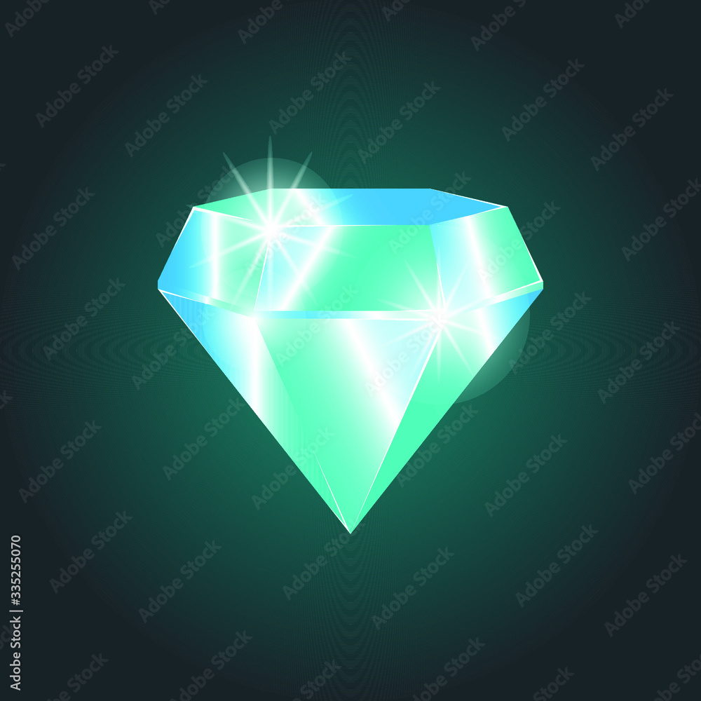 diamond on blue background diamond on blue background