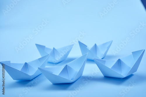 paper boats