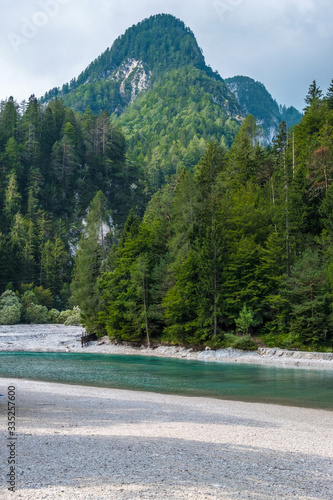 Wallpaper Mural Scenic view of alpine landscape in Triglav national park. Julian alps, Triglav, Slovenia Torontodigital.ca